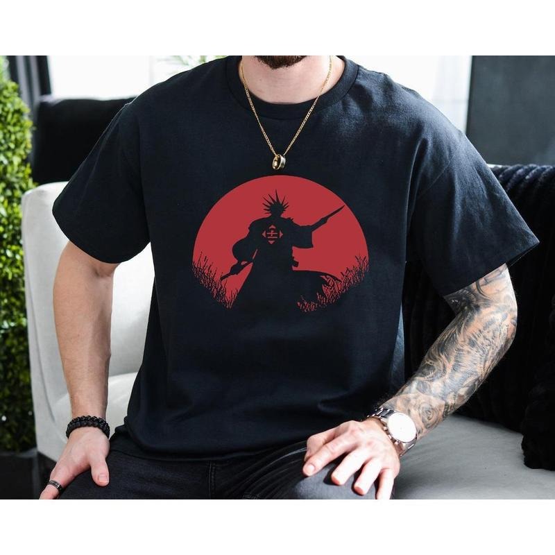 Zaraki Kenpachi Red Moon Bleach Anime Unisex T-Shirt Tee ALL SIZES Summer Shirts Menswear Top Underwear Man Tshirt...
