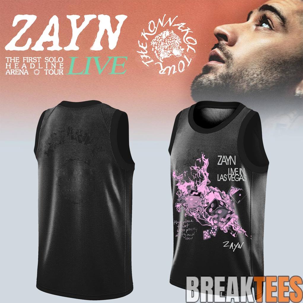 Zayn Malik The Konnakol Tour 2026 Basketball Jersey