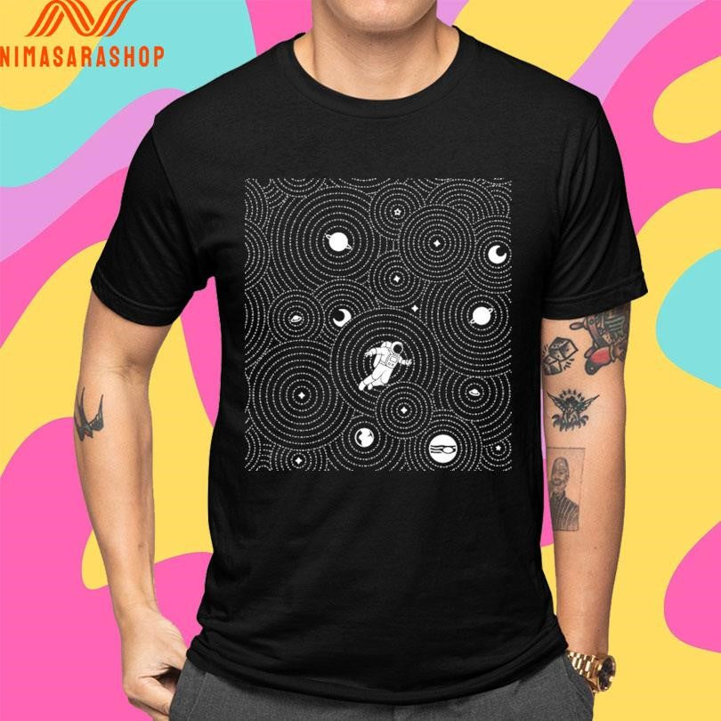 Zen Garden Astronaut Pattern Shirts