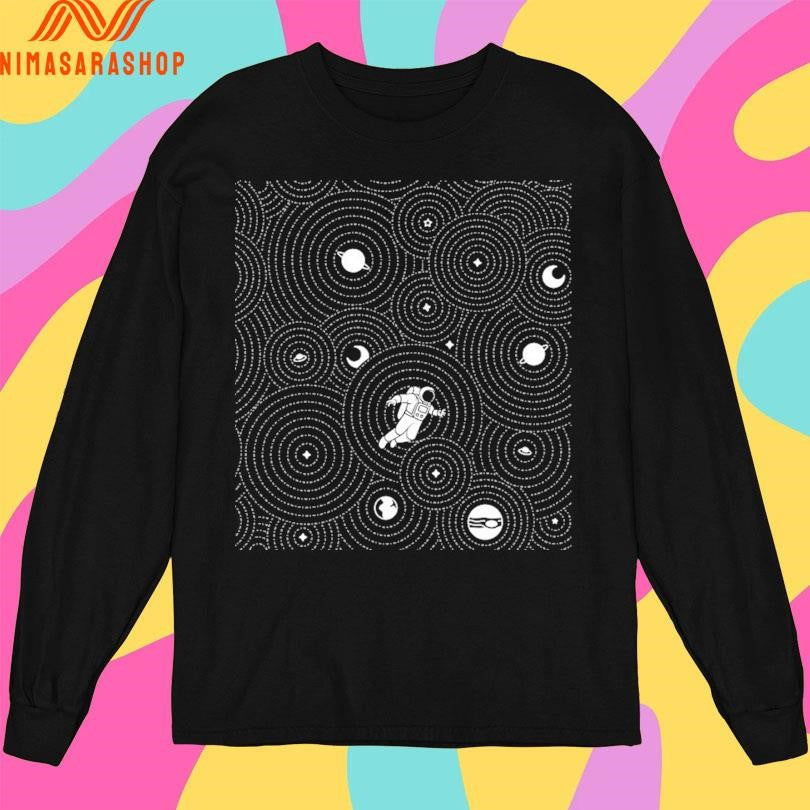 Zen Garden Astronaut Pattern Shirts