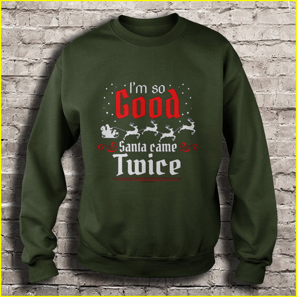 I’m so Good Satan came Twice Ugly Christmas Sweater