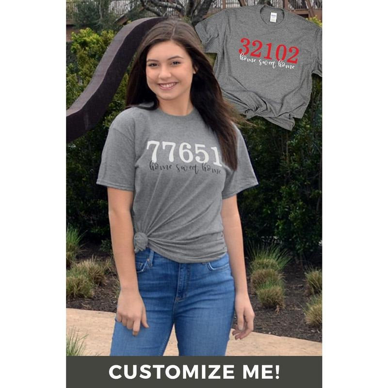 Zip Code T-Shirt Hoodie, Sweatshirt | UrbanDripWear.com