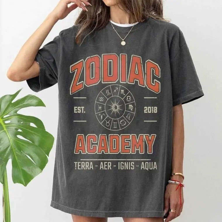 Zodiac Academy Solaria Comfort Colors Shirt, Zodiac Academy Merch, Vega Twins Shirt, Zodiac Signs, Ruthless Boys,...