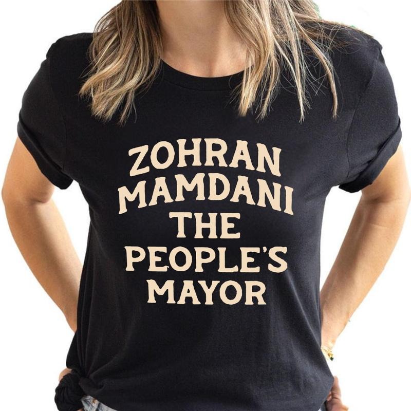 Zohran Mamdani Shirt, The People's Mayor, Mamdani For The People Hoodie, Sweatshirt | UrbanDripWear.com