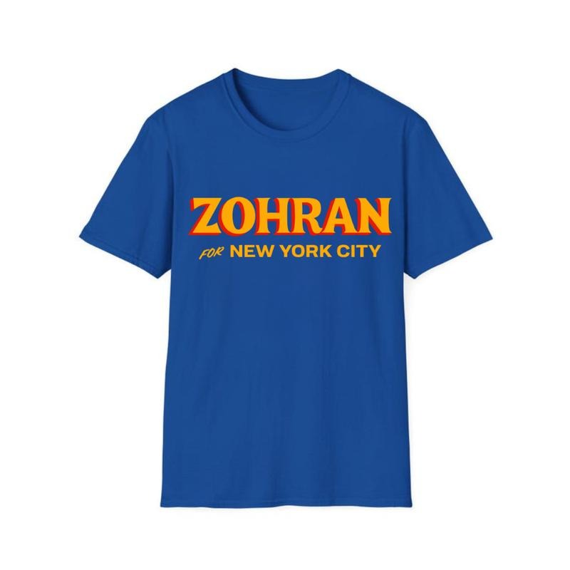 Zohran for New York City Shirt, A New Era NYC Crewneck, Blue Orange Retro Campaign Shirt, New York Pride Streetwear...