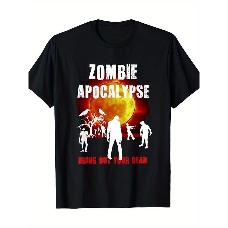 Zombie Apocalypse Halloween Horror T-shirt Made in USA Hoodie, Sweatshirt | UrbanDripWear.com