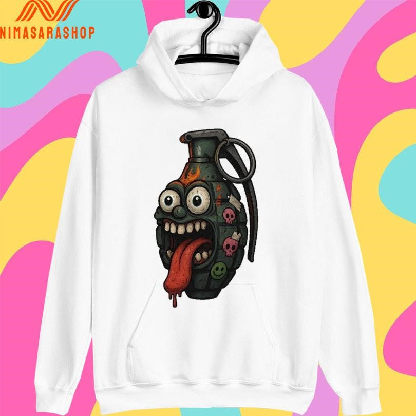 Zombie Grenade Halloween Shirts