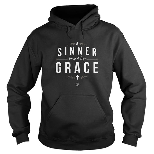 A Sinner Saved By Grace - Do Unto Others Hoodie (Front and Back)