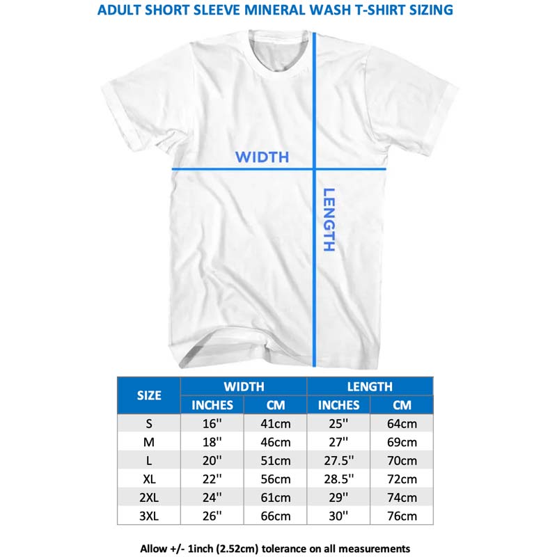 CARRIE Mineral Wash T-Shirt, Splatter