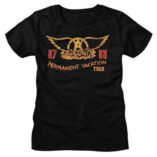 Aerosmith - PV Tour 87 88 Womens T-Shirt