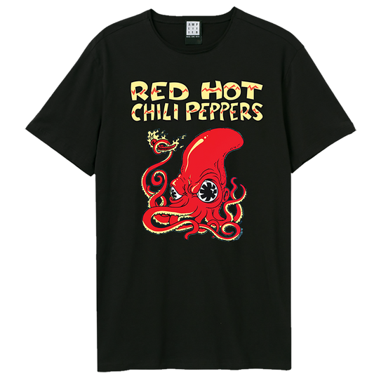 Red Hot Chili Peppers T-shirt Fire Squid