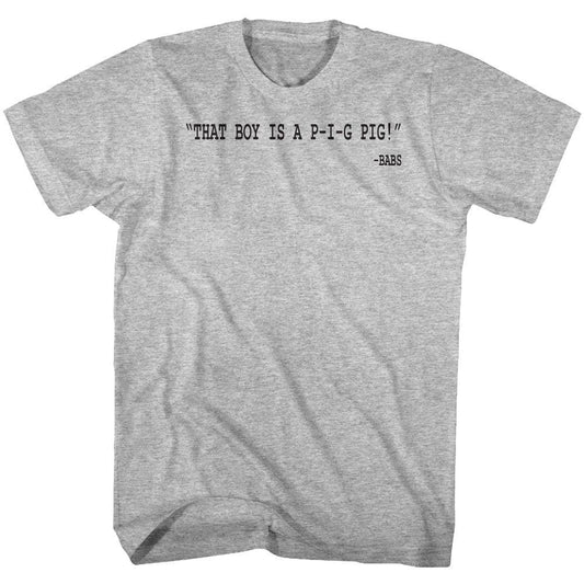 Animal House - Little Piggie Stayed Home T-Shirt