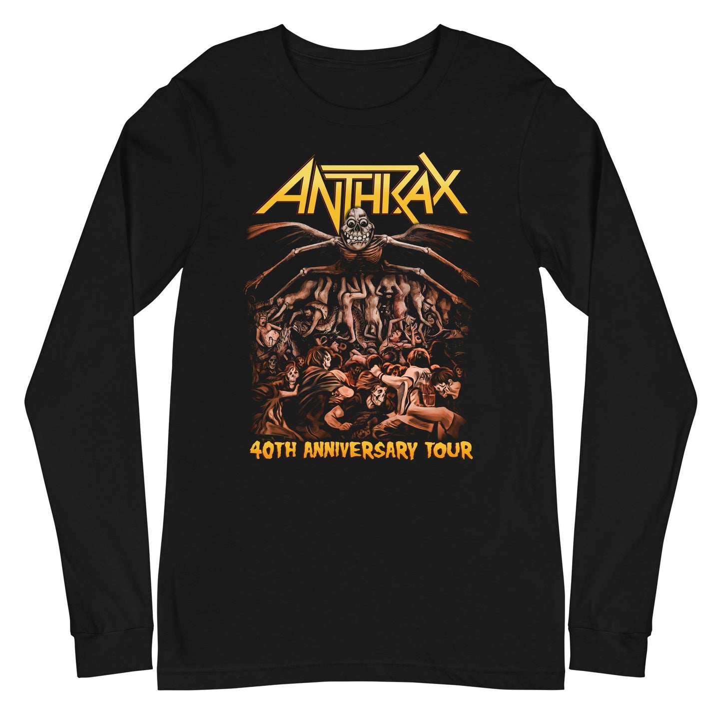 Anthrax - 40th Anniversary Tour Long Sleeve T-Shirt Style001