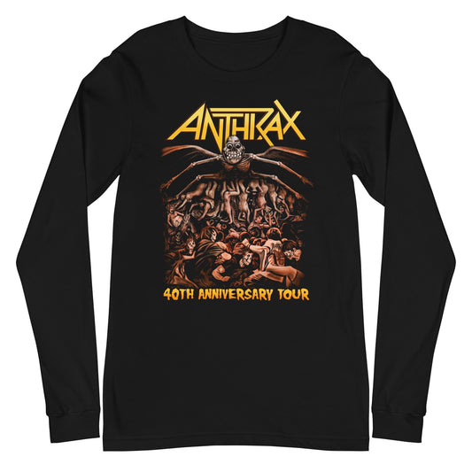 Anthrax - 40th Anniversary Tour Long Sleeve T-Shirt Style001