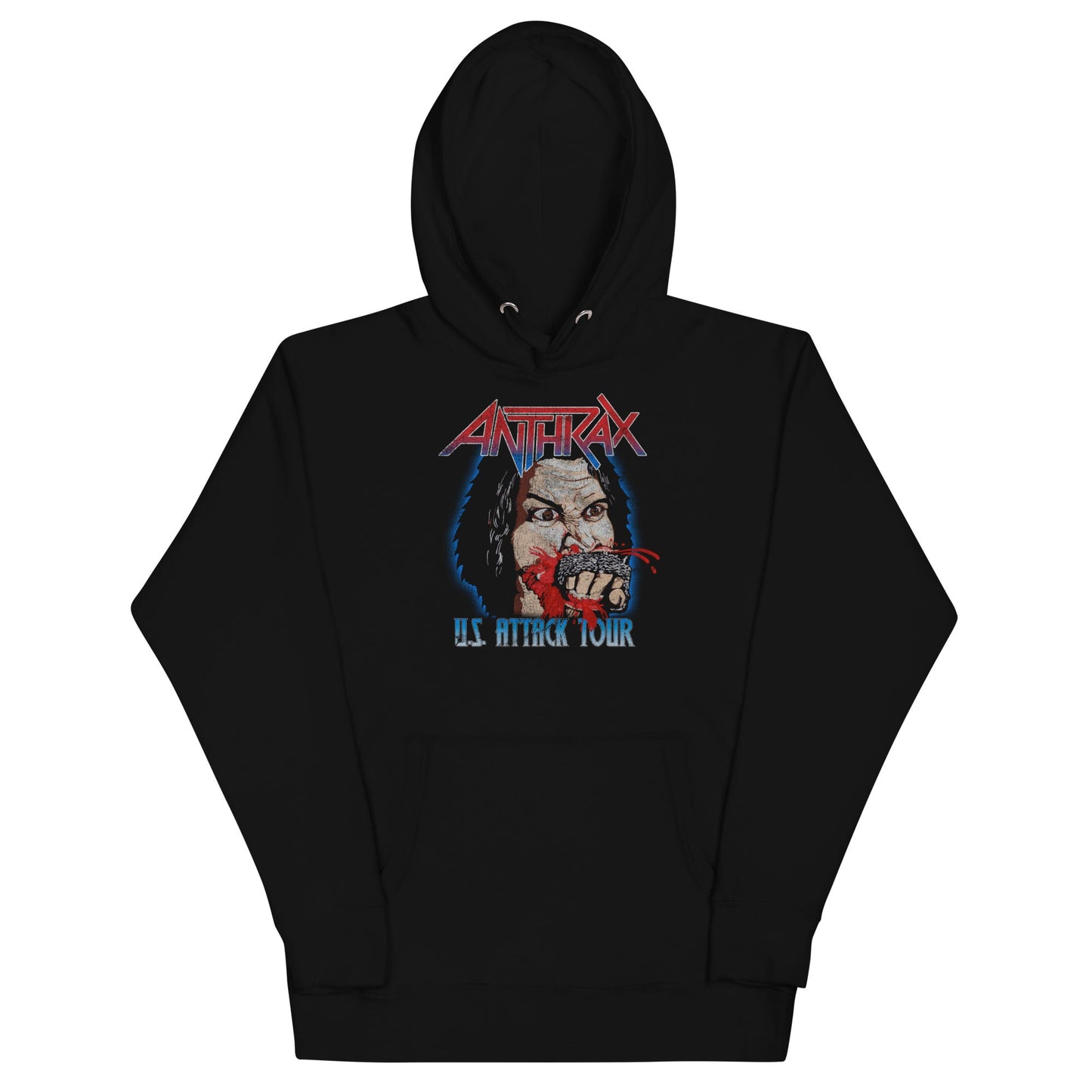 Anthrax - US Attack Tour Hoodie Style001