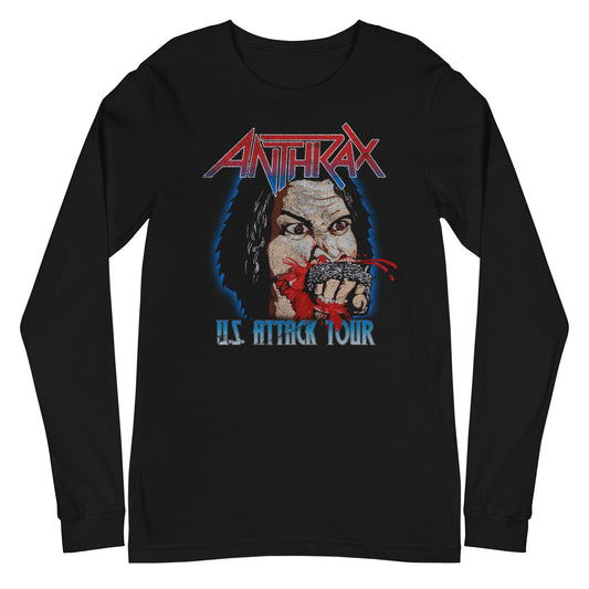 Anthrax - US Attack Tour Long Sleeve T-Shirt Style001