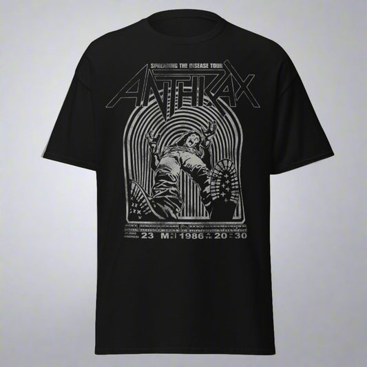 Anthrax - 1986 Tour Jumbo Print T-Shirt Style001