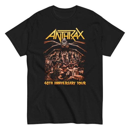 Anthrax - 40th Anniversary Tour T-Shirt Style001