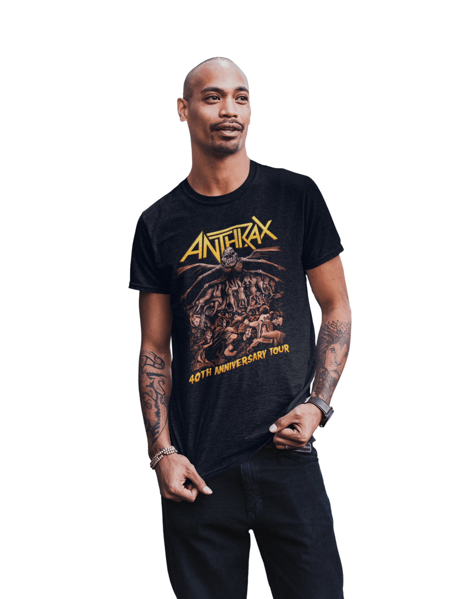 Anthrax - 40th Anniversary Tour T-Shirt Style001
