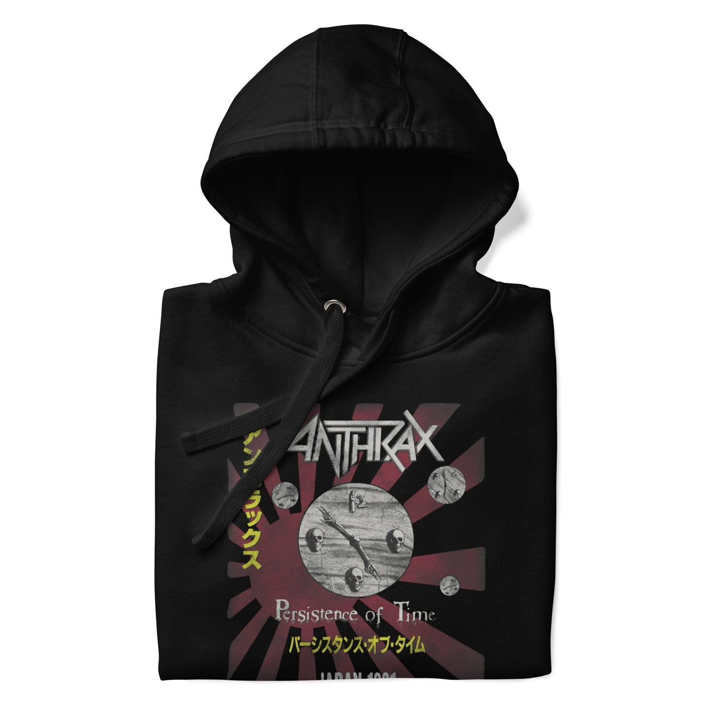 Anthrax Japan 91 Tour Classic Hoodie Style001