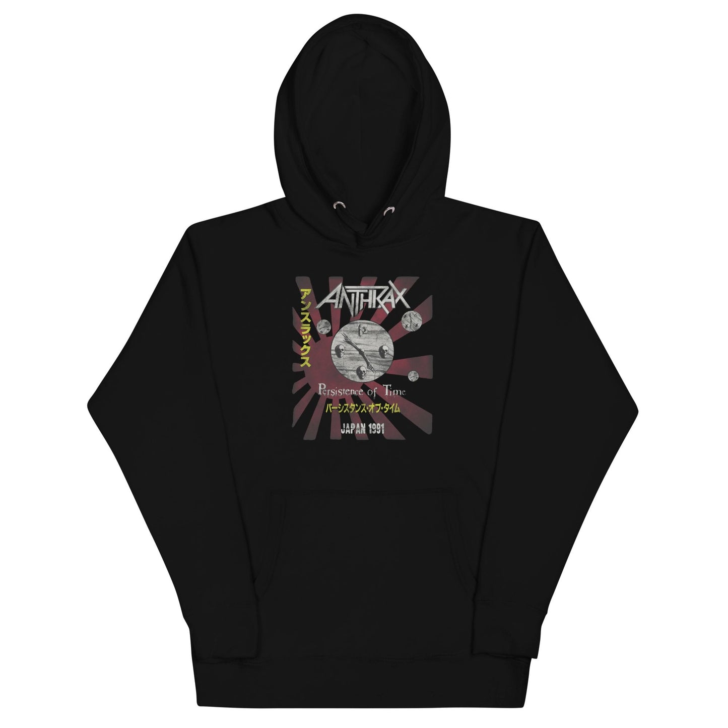 Anthrax Japan 91 Tour Classic Hoodie Style001