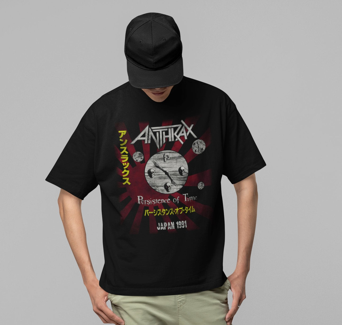 Anthrax - Japan 91 Tour Jumbo Print T-Shirt Style001