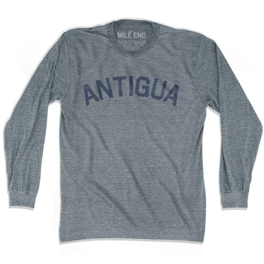 Antigua City Text Long Sleeve T-shirt