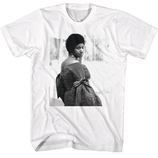 Aretha Franklin - Aretha BW T-Shirt