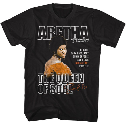 Aretha Franklin - Queen Of Soul Boyfriend Tee