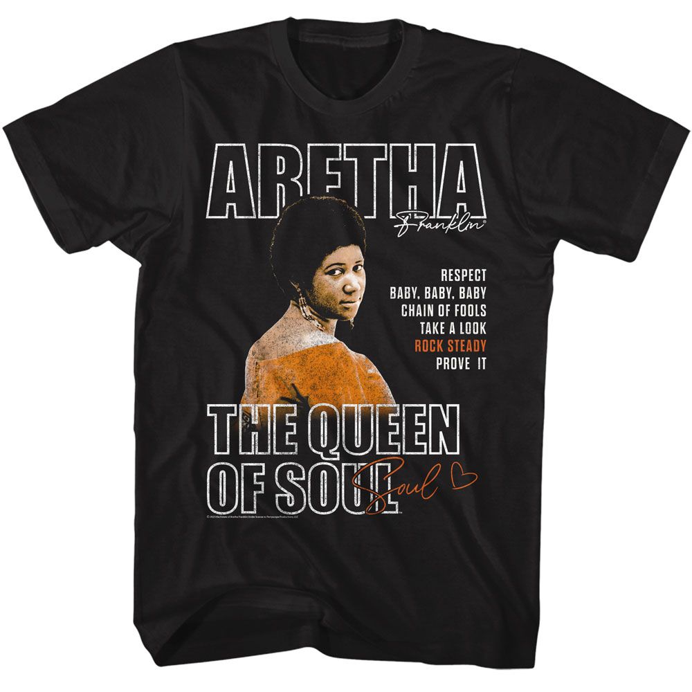 Aretha Franklin - Queen Of Soul T-Shirt