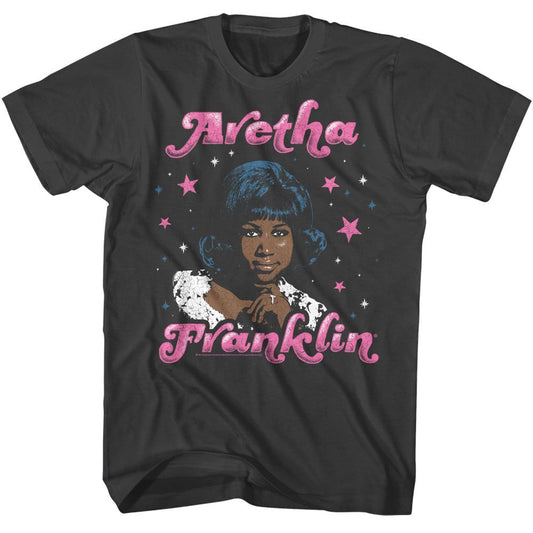 Aretha Franklin - Stars Boyfriend Tee