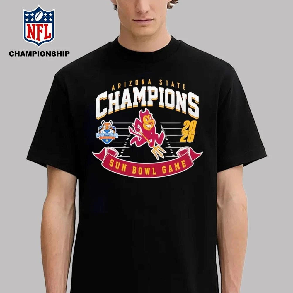 Arizona State Sun Devils Sun Bowl Champions Shirt