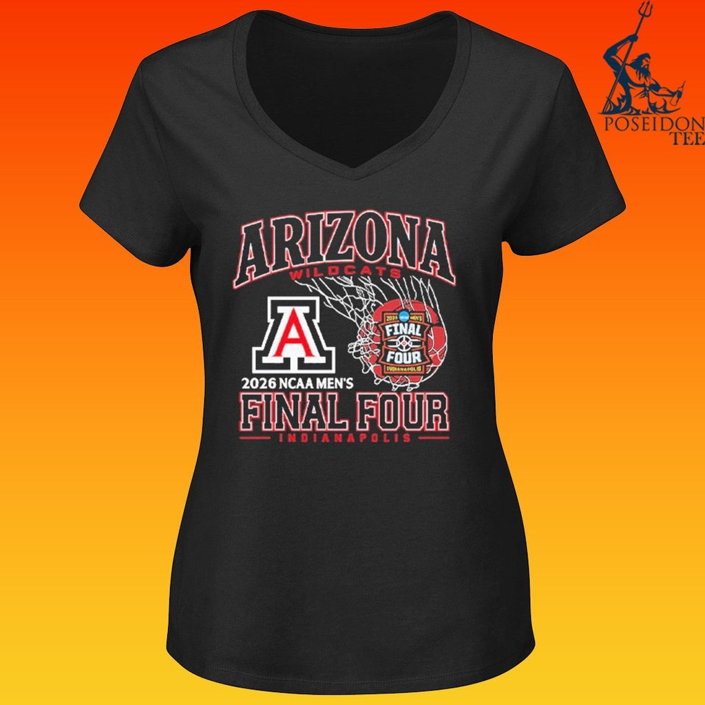 Arizona Wildcats 2026 NCAA Men’s Final Four Indianapolis T-shirt