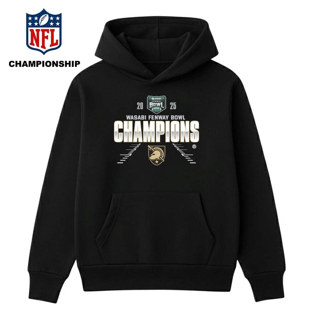 Army Black Knights 2025 Wasabi Fenway Bowl Champions Shirt
