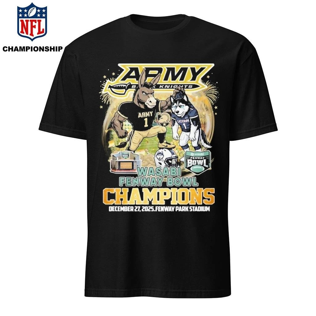 Army Black Knights Wasabi Fenway Bowl Champions Shirt
