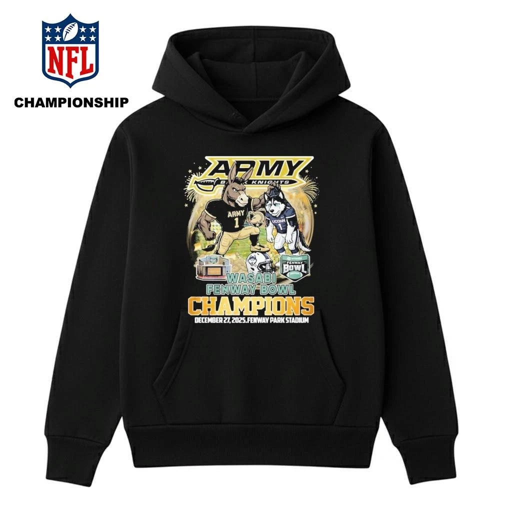 Army Black Knights Wasabi Fenway Bowl Champions Shirt