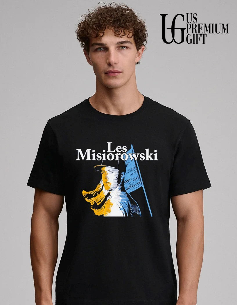 Les Misiorowski Jacob Misiorowski Milwaukee Brewers baseball flag portrait shirt