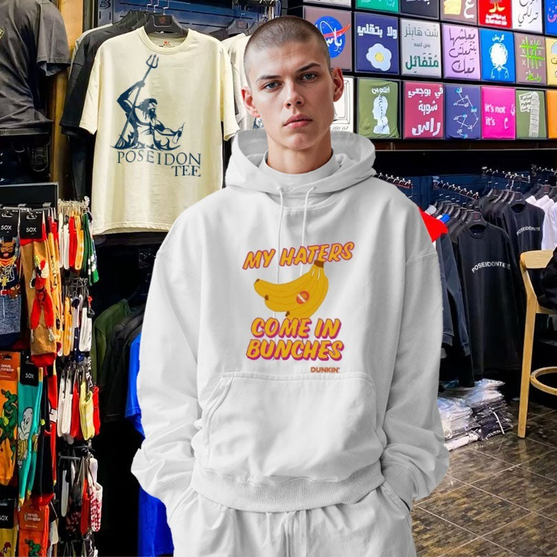 Bananas My Haters Come In Bunches Dunkin T-shirt