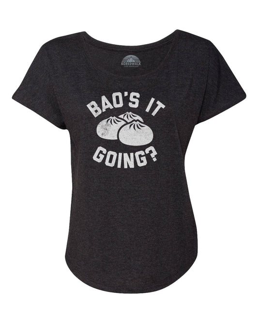 Women's Bao's It Going Dim Sum Scoop Neck T-Shirt