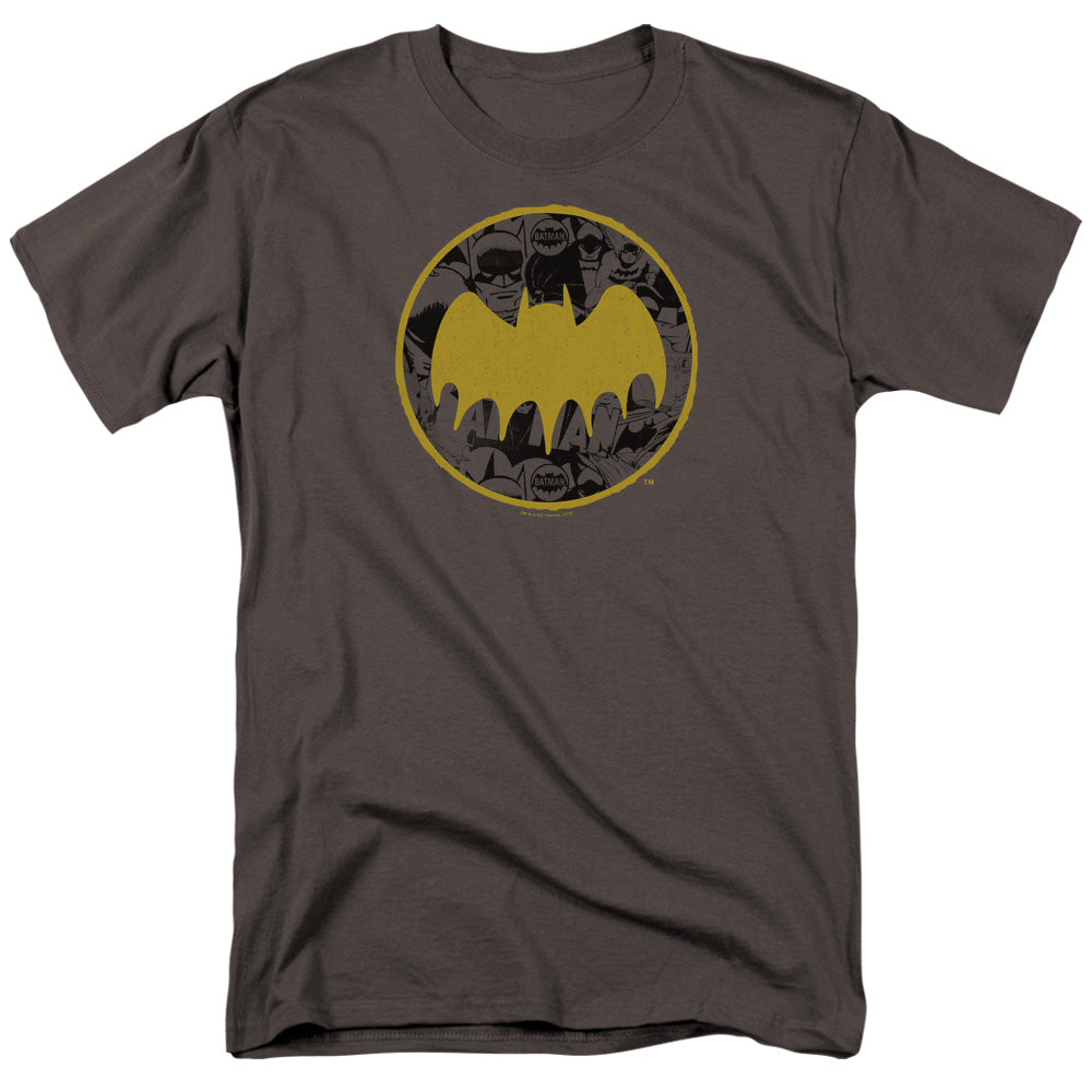 Batman Comics Vintage Symbol Collage T-Shirt Style001