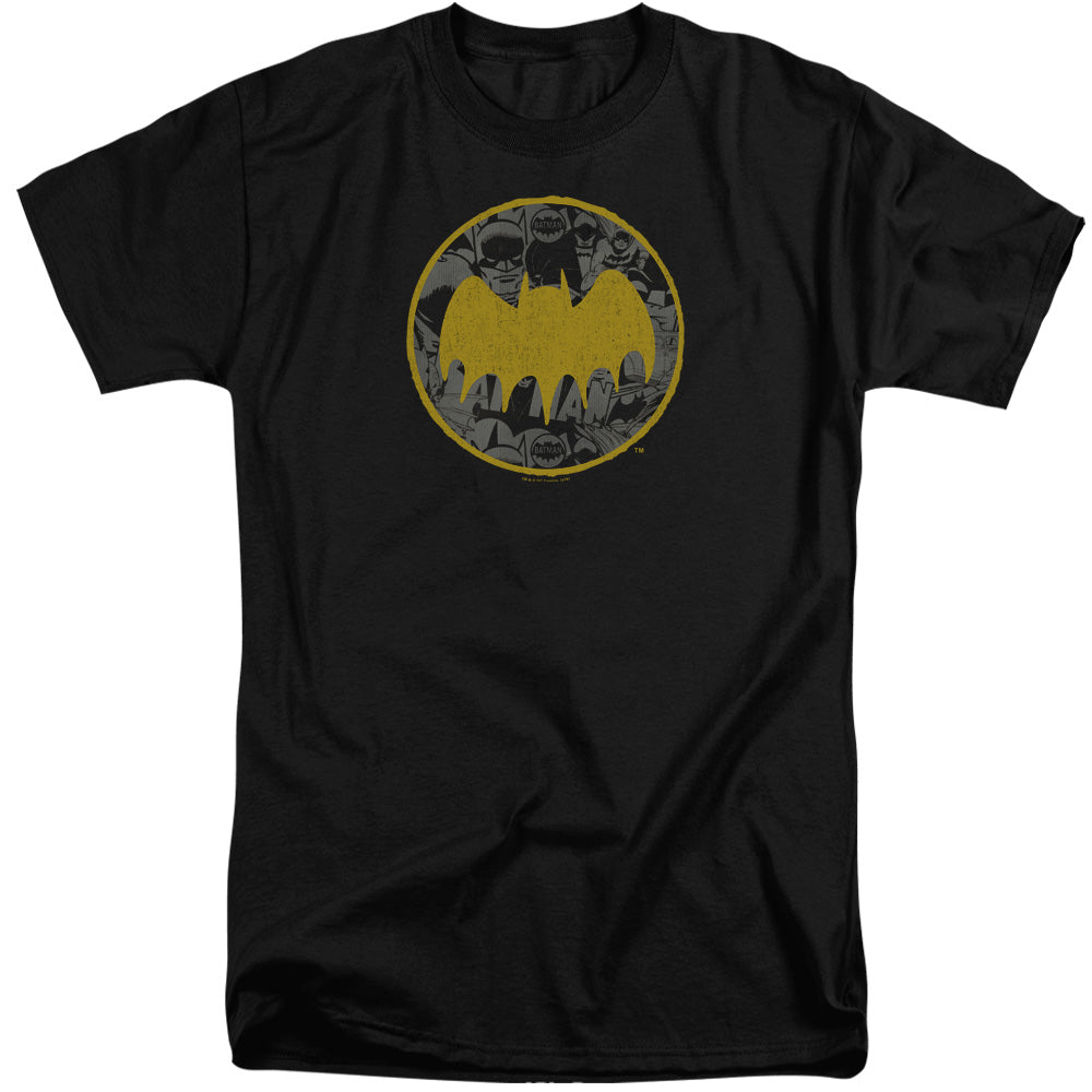 Batman Comics Vintage Symbol Collage T-Shirt