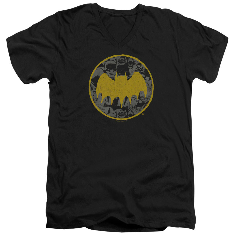 Batman Comics Vintage Symbol Collage T-Shirt