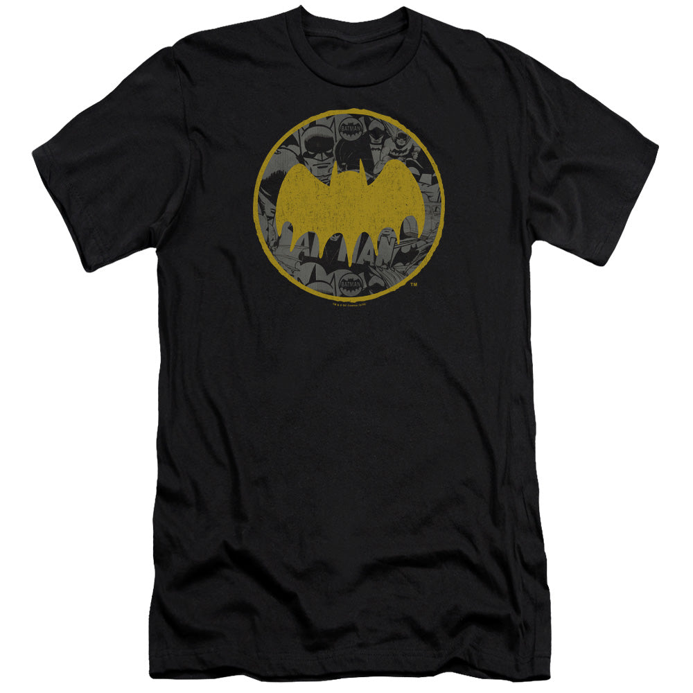 Batman Comics Vintage Symbol Collage T-Shirt