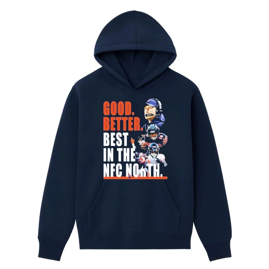 Bears Good Better Best In The NFC North Shirt