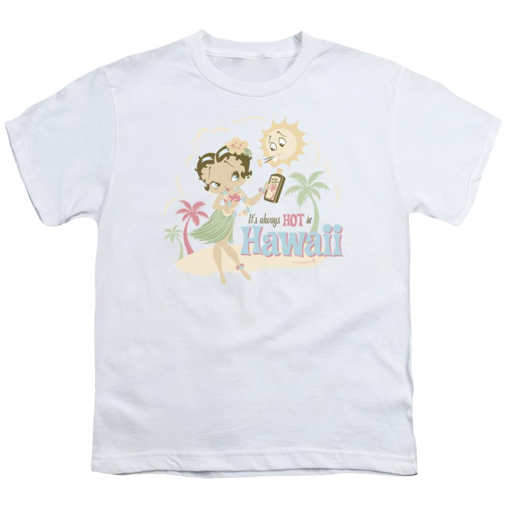 Betty Boop Hot In Hawaii T-Shirt