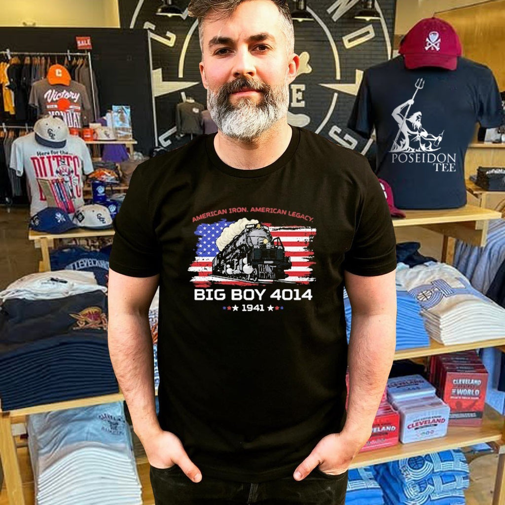 Big Boy 4014 1941 American Iron American Legacy T-shirt