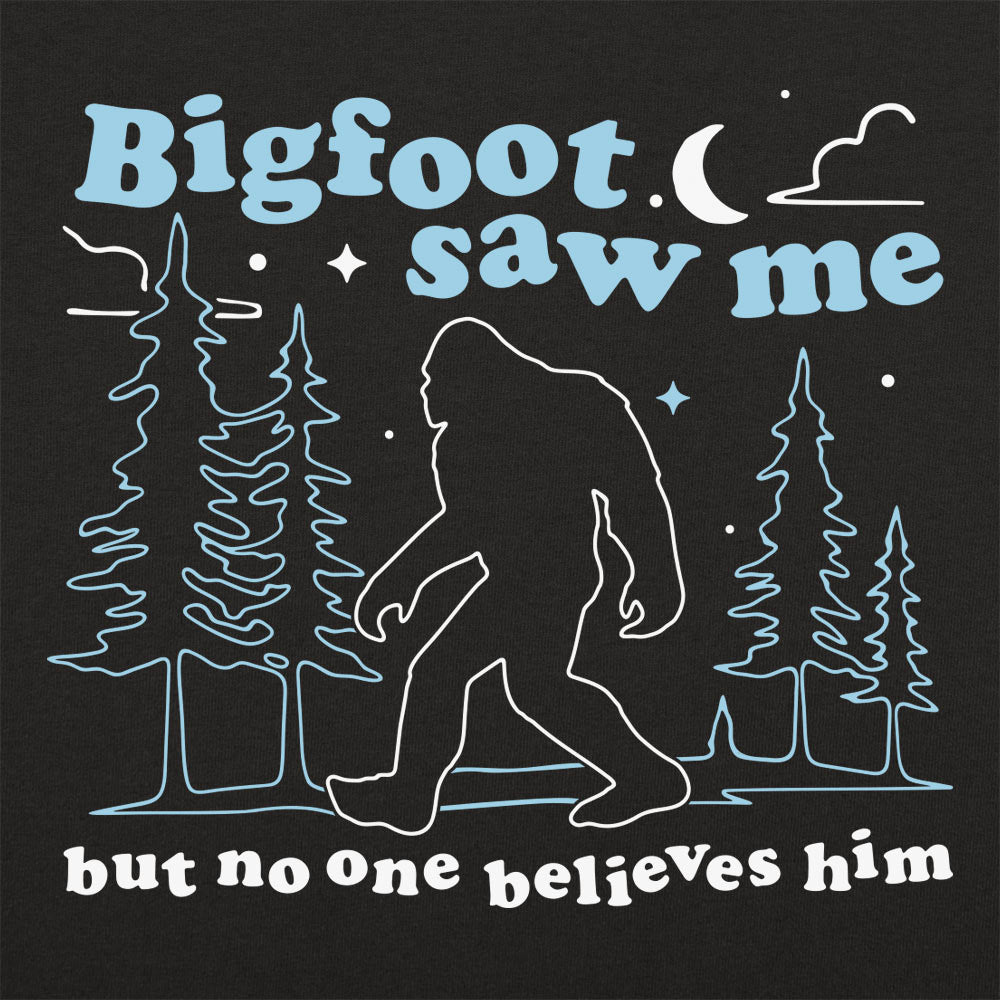 Bigfoot Saw Me Kids' T-Shirt