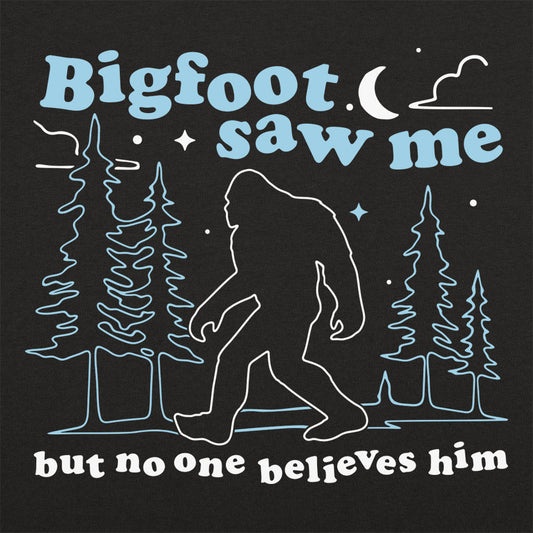 Bigfoot Saw Me Kids' T-Shirt