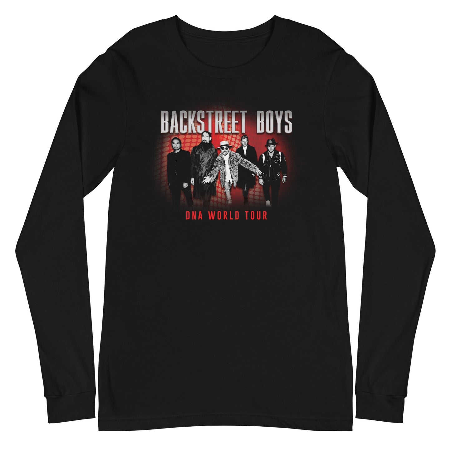 Backstreet Boys - DNA World Tour Long Sleeve T-Shirt Style001
