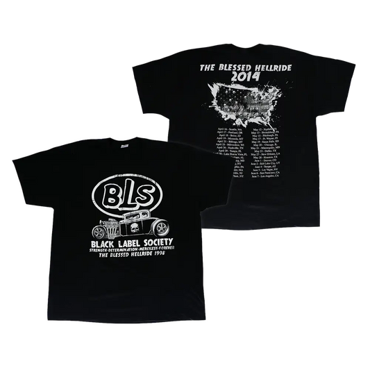 Blessed Hellride 2014 Tour Tee
